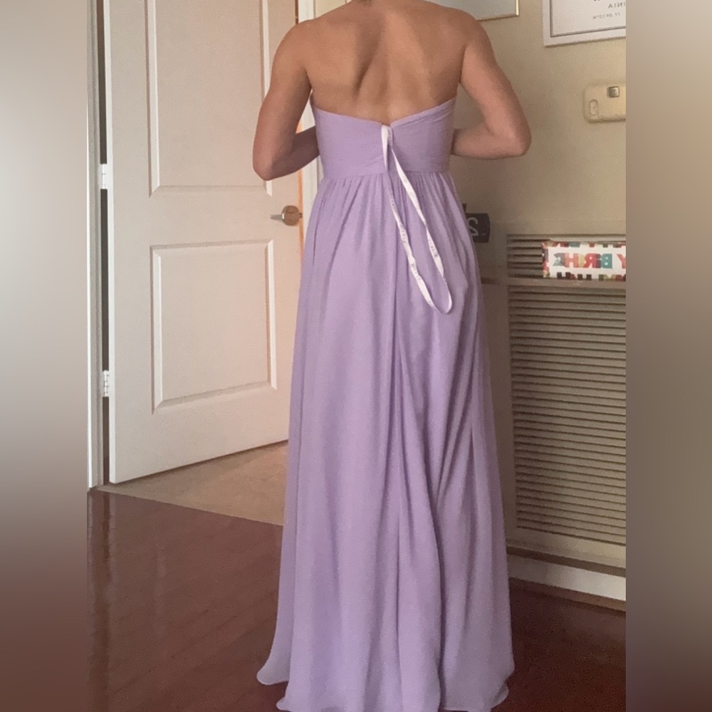 Elegant Lavender Evening Gown - Picture 2 of 3